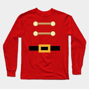 Toy Soldier Christmas Costume Tee Nutcracker Uniform Long Sleeve T-Shirt